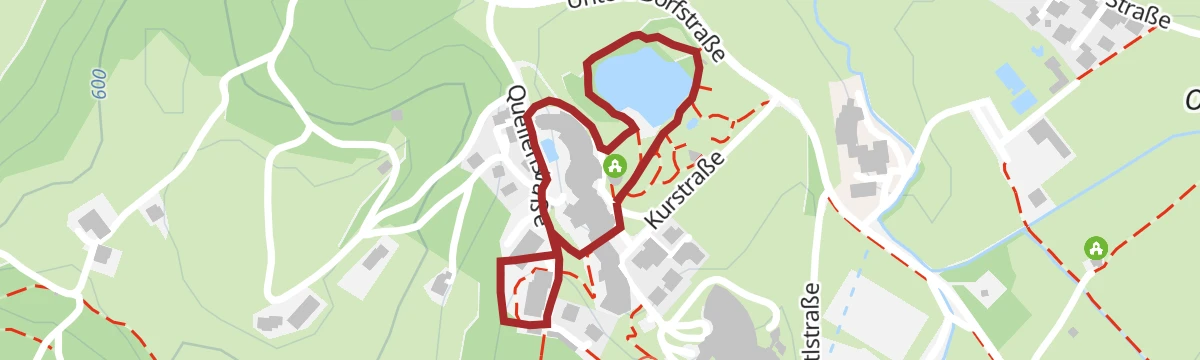 Route map: Häringer Bergmandl Weg